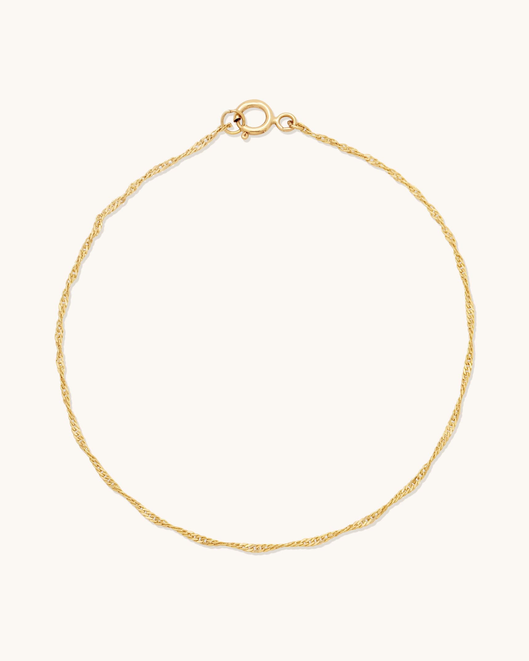 Singapore Chain Anklet