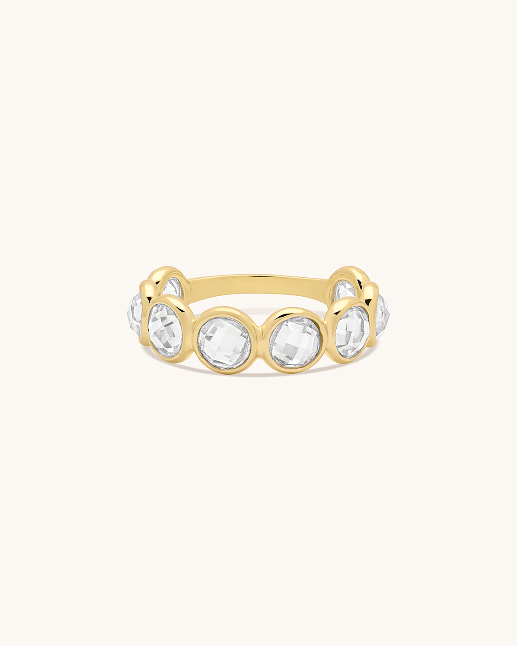 Sola Moissanite Ring