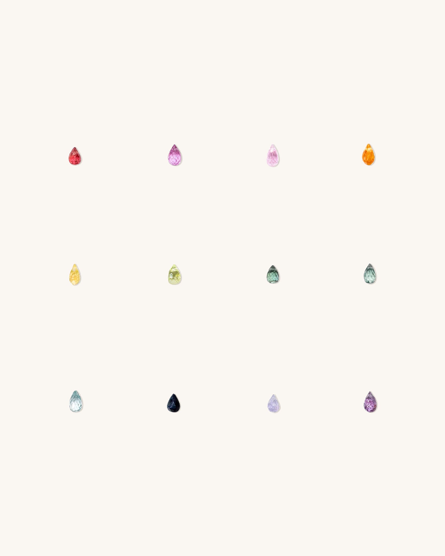 Gemstone Spark Charm