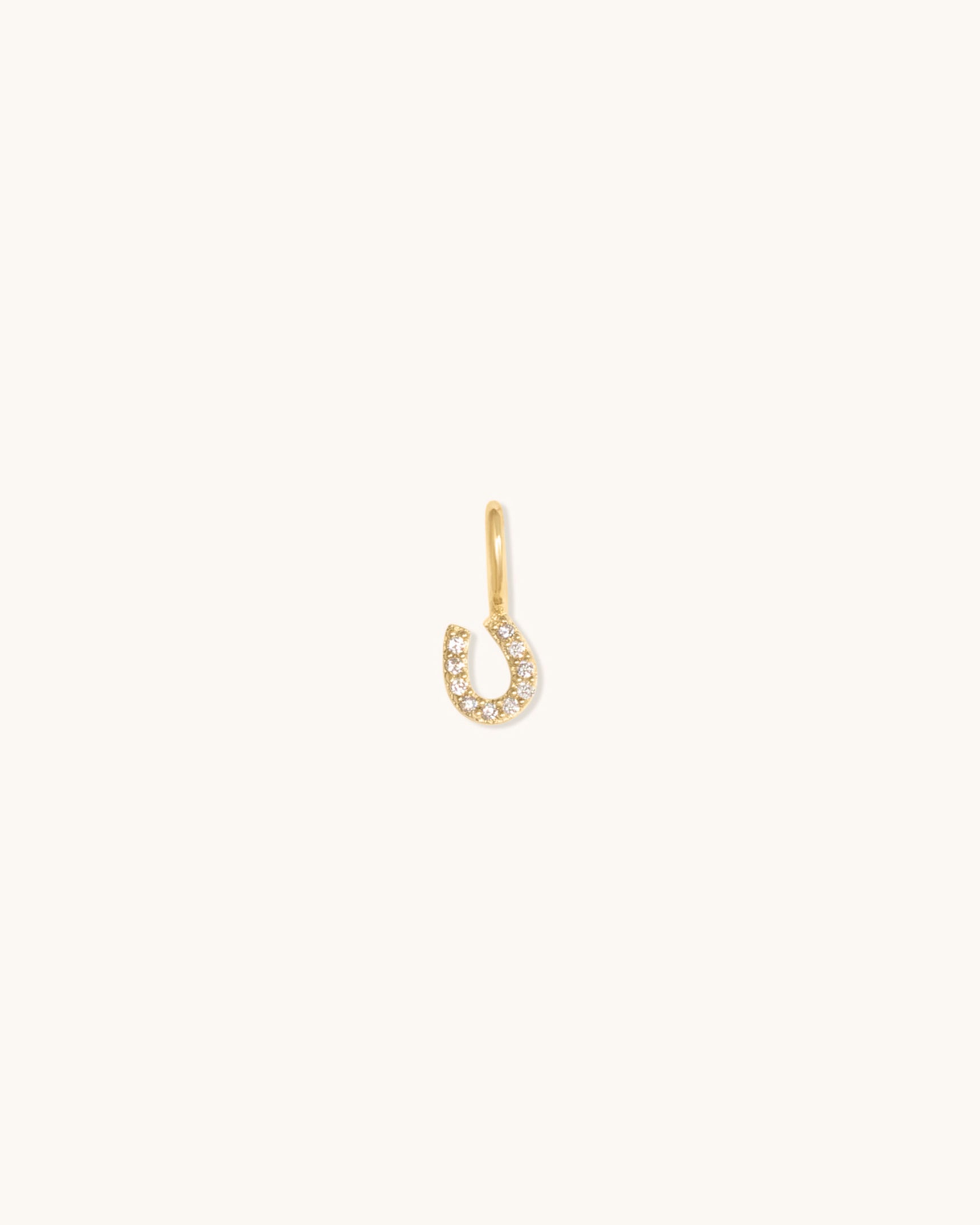 Tiny Horseshoe Pendant