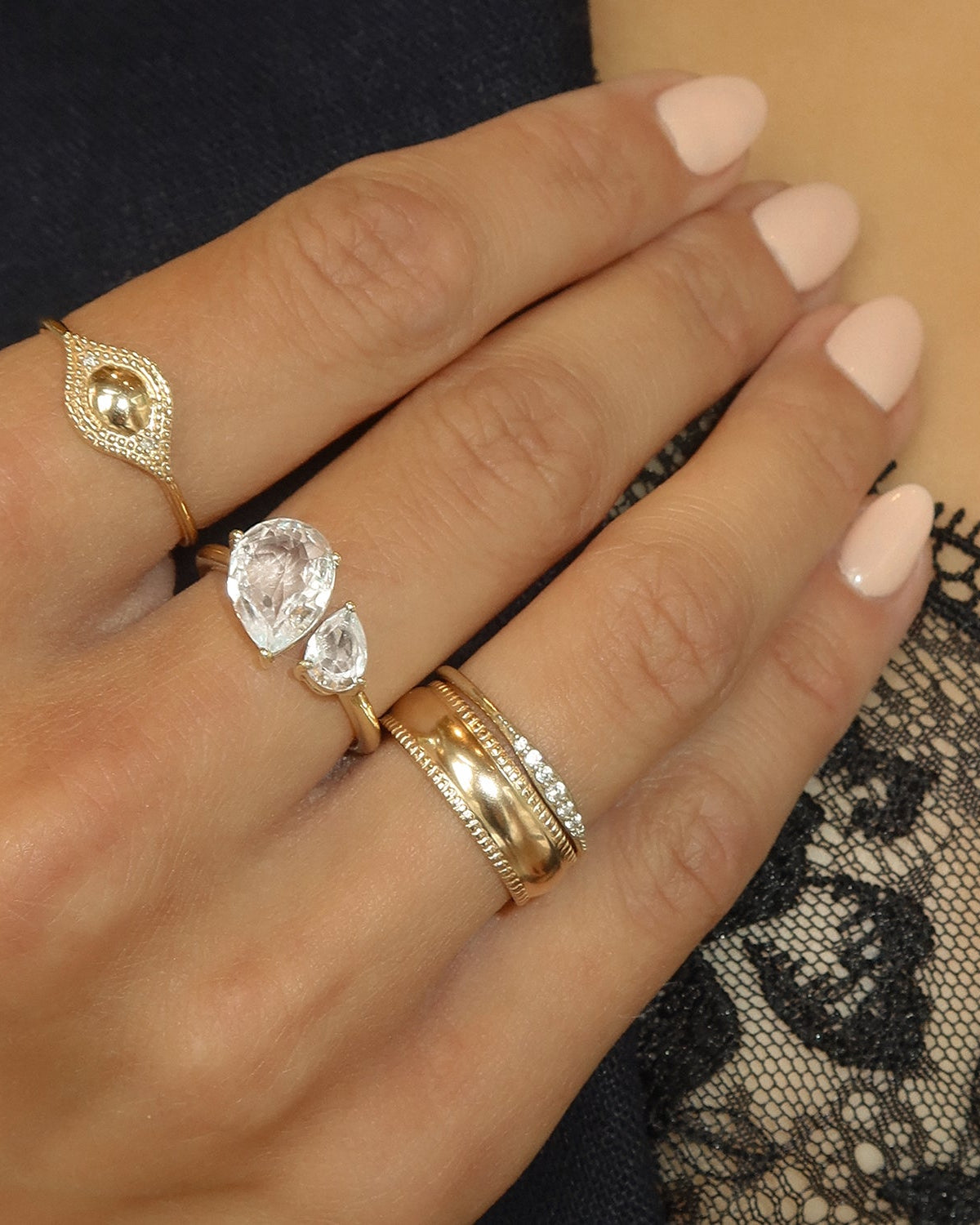 Toi Et Moi Bold Ring