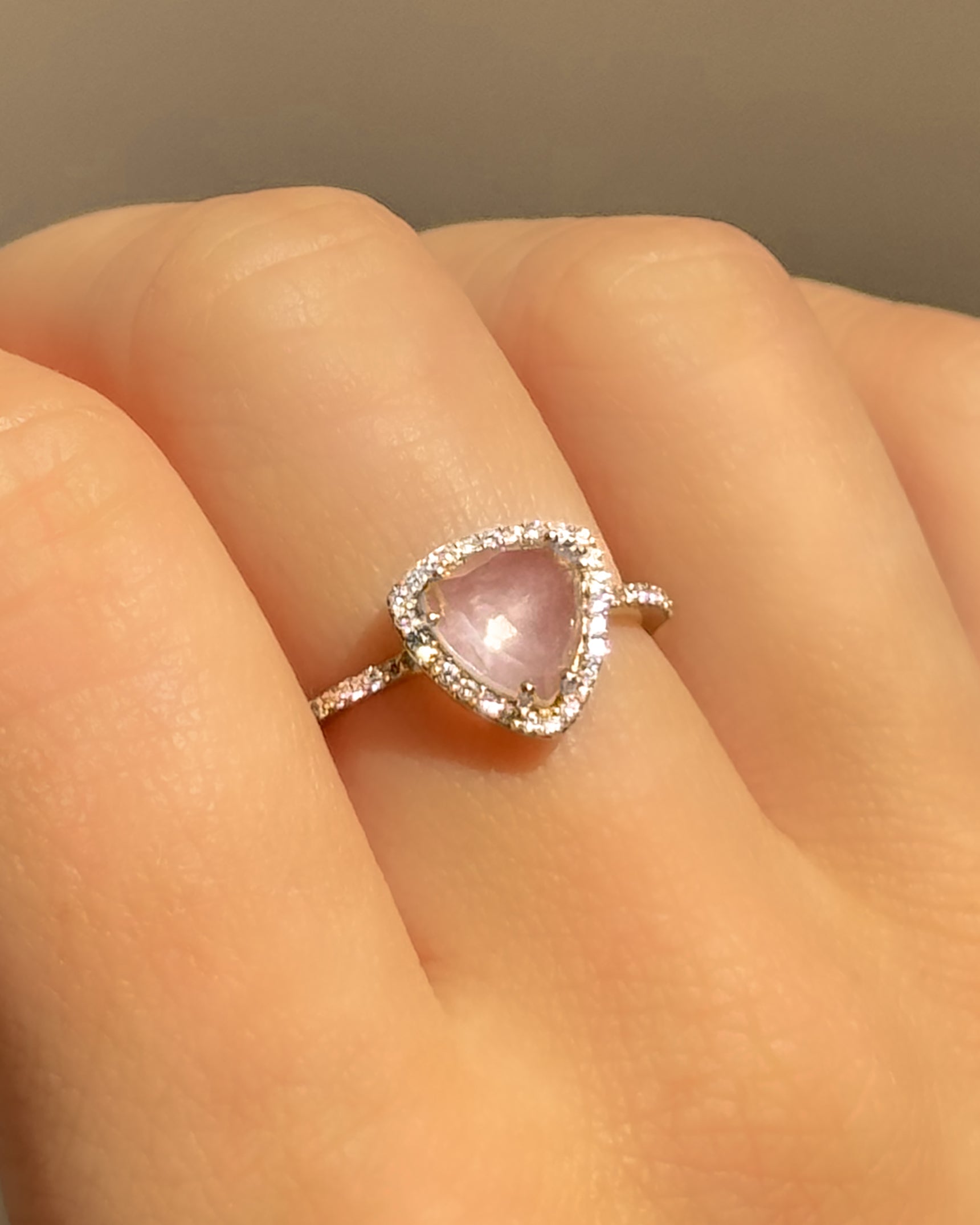 Trielle Rose Quartz Ring