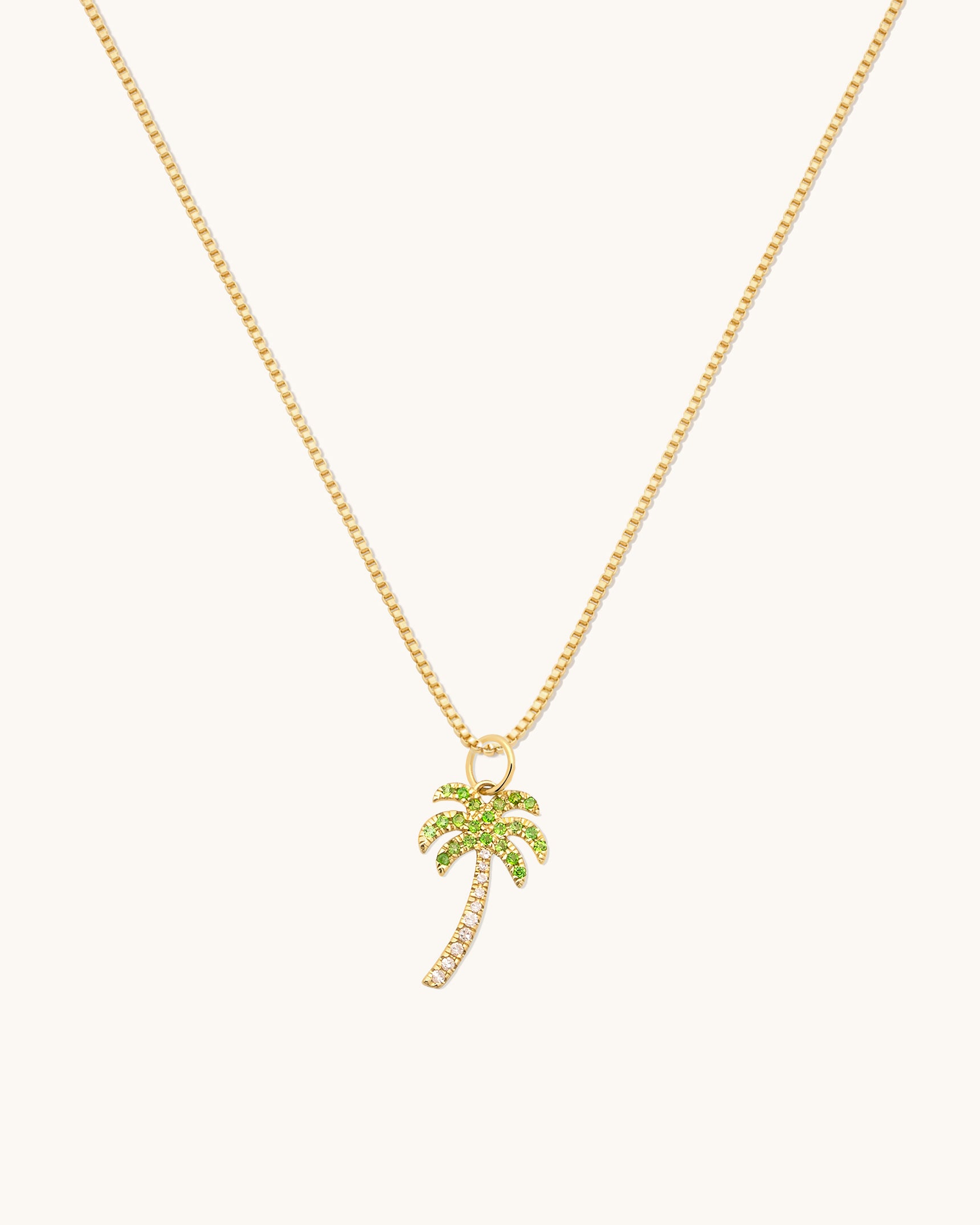 Palm Tree Necklace