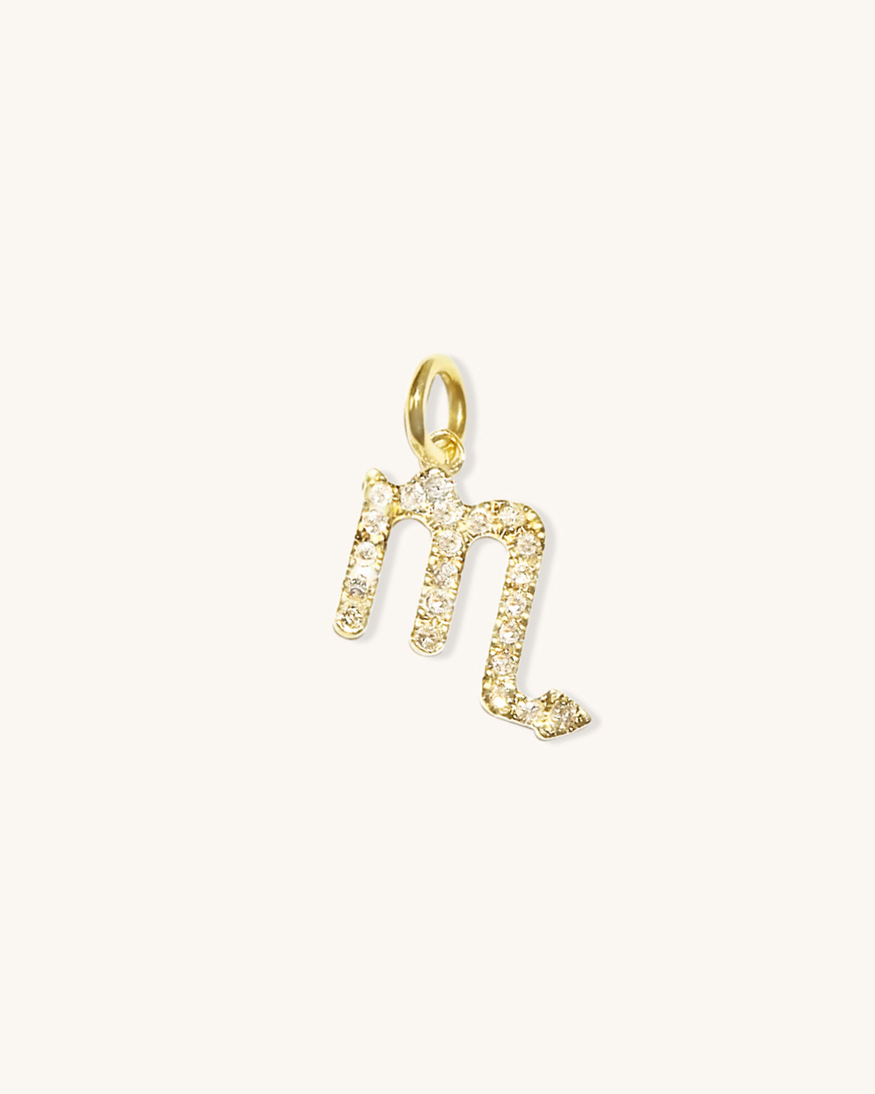 Diamond Zodiac Charm