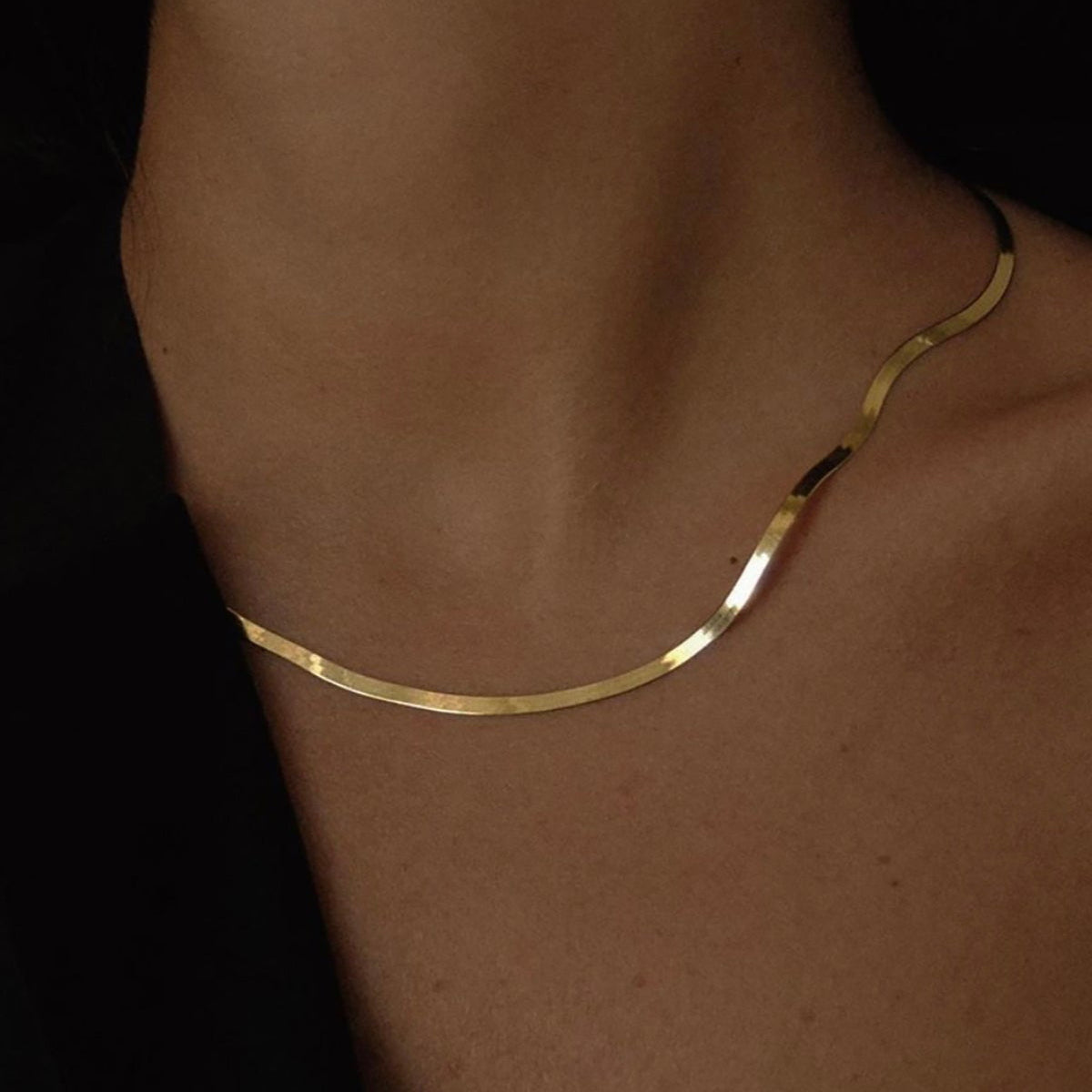 Herringbone Mother Necklace