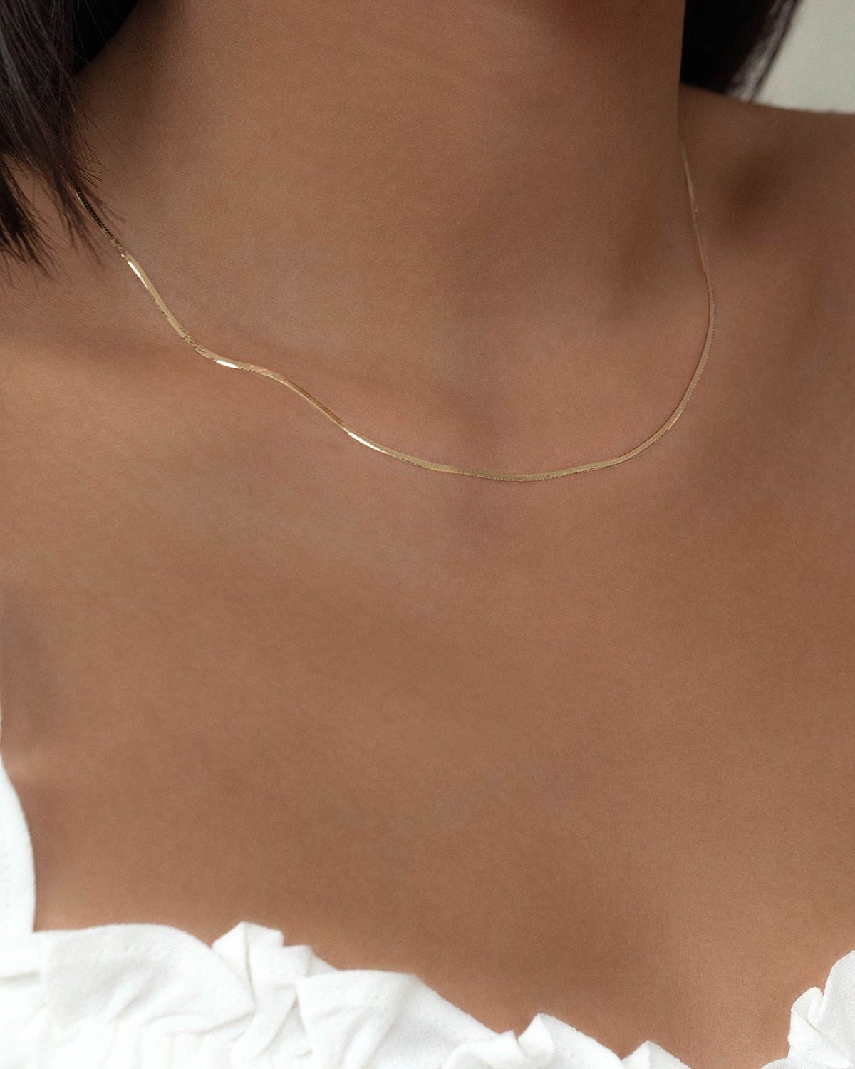 Herringbone Chain Necklace