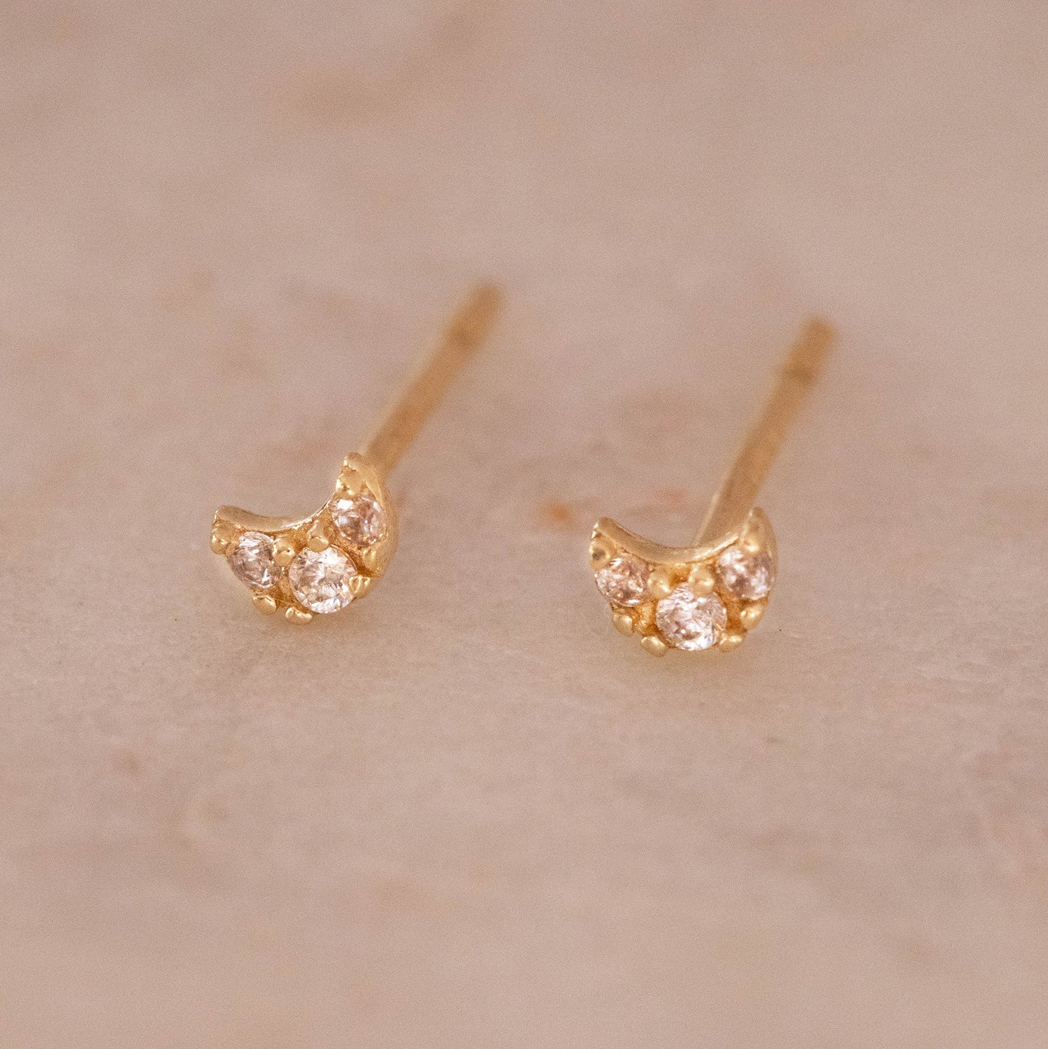 Mini Moon Studs