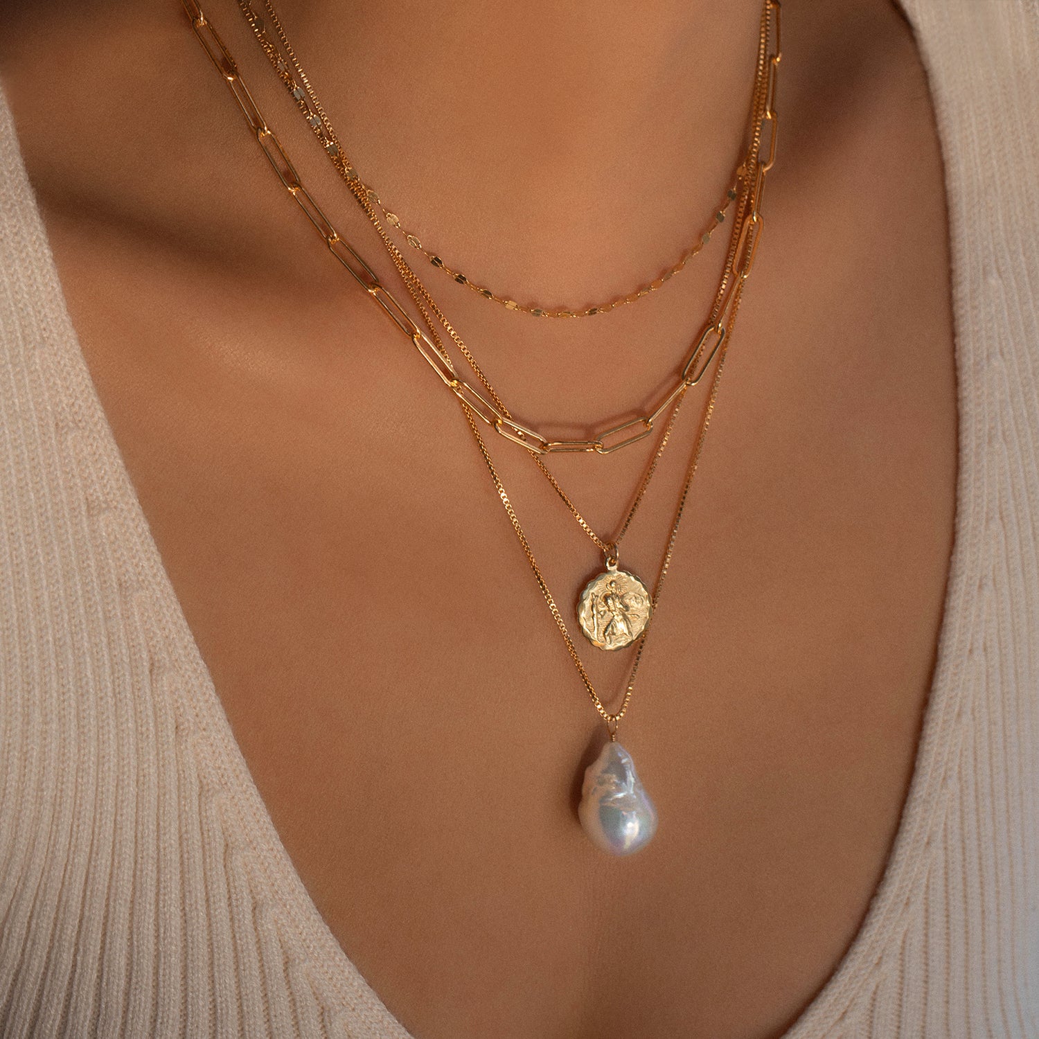 St Christopher Necklace