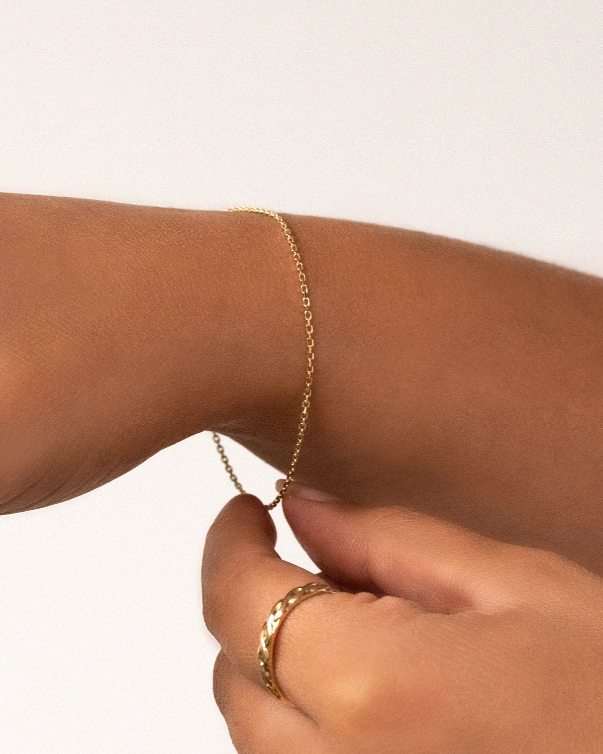 Silken Rolo Bracelet