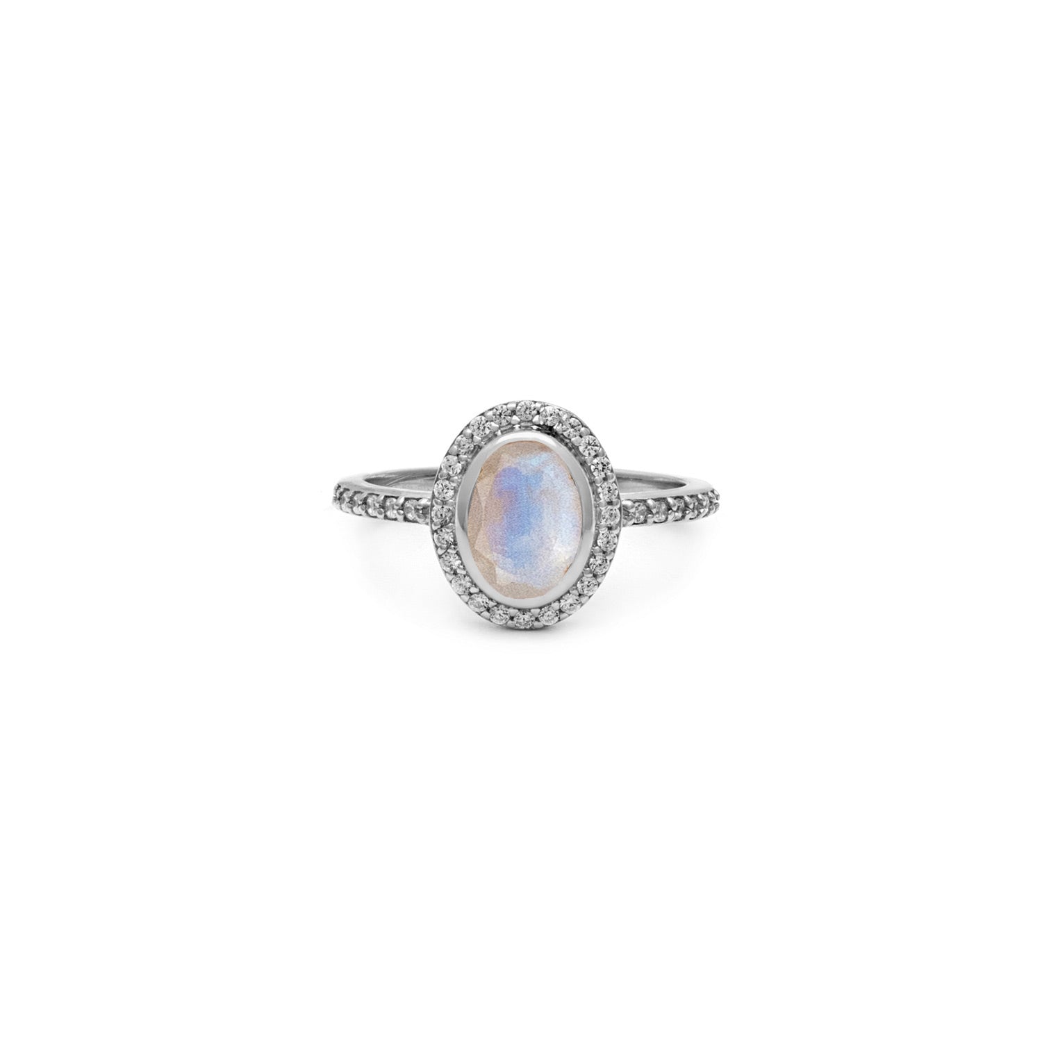 Cameo Moonstone Ring