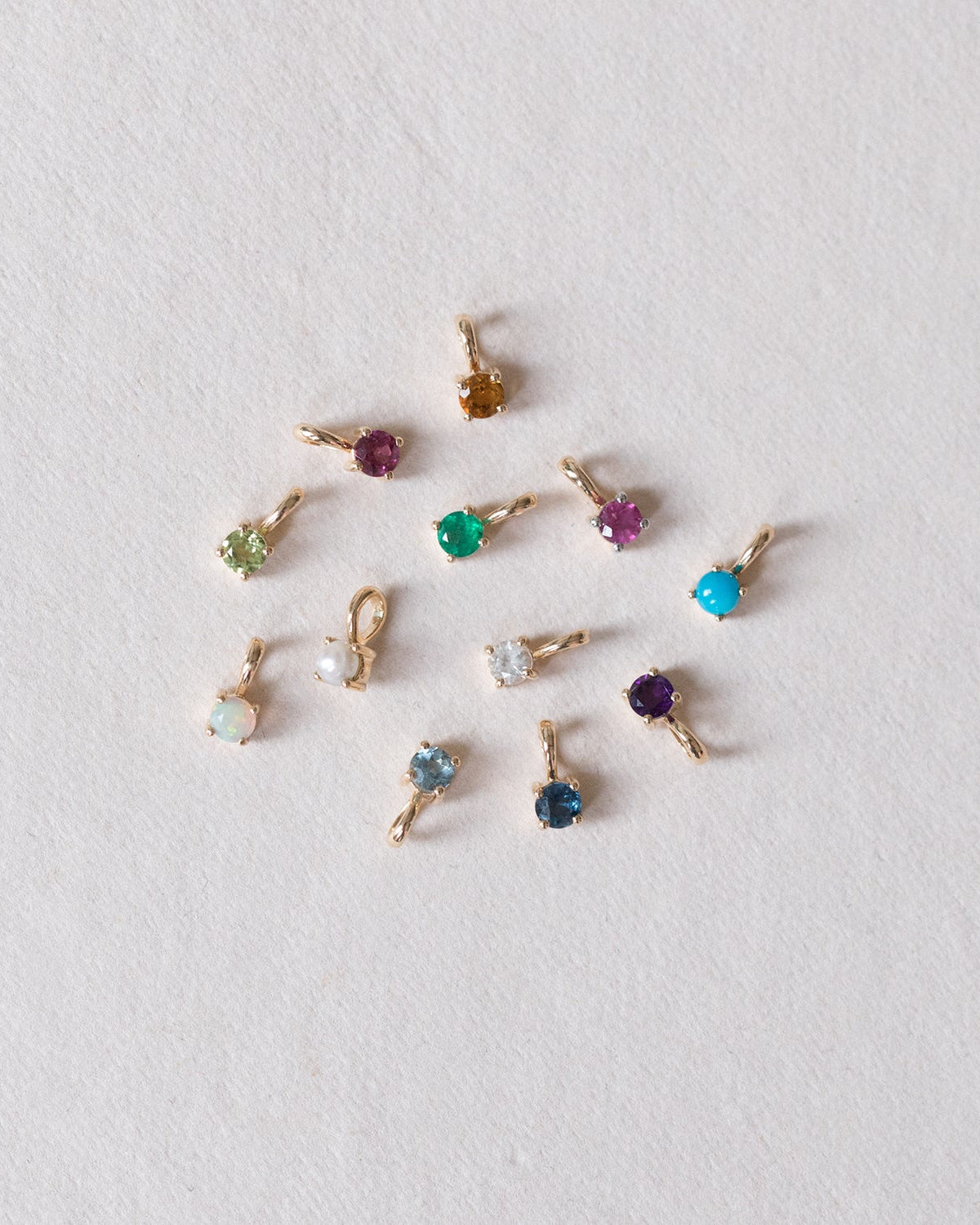 Pearl Birthstone Charm