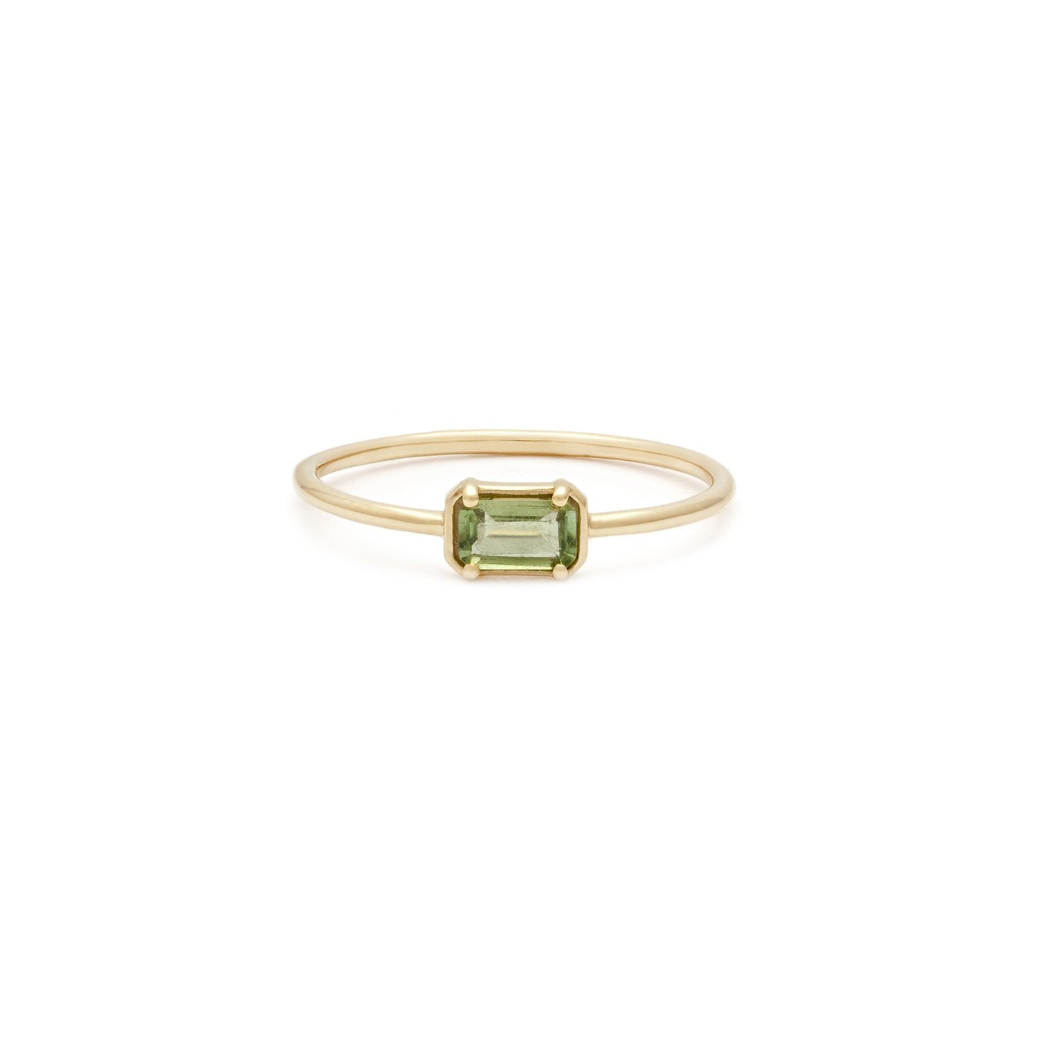 Esmé Green Tourmaline 14K Ring