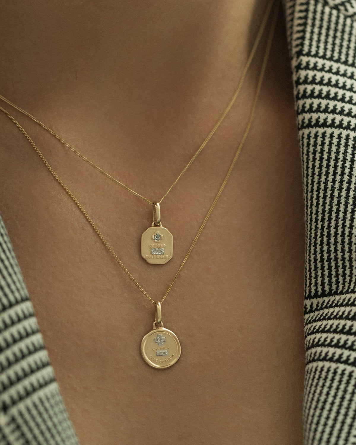 Love Token Necklace Square