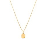 Love Token Necklace Square | Gold