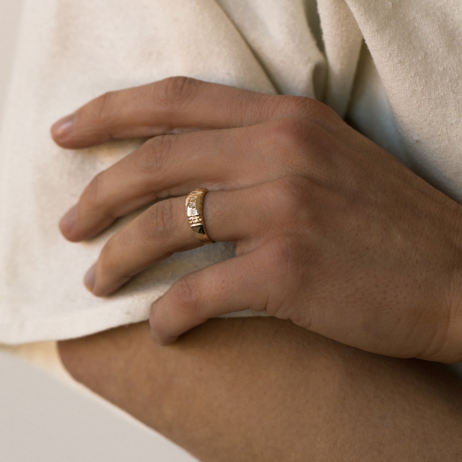 Stellar Band Ring