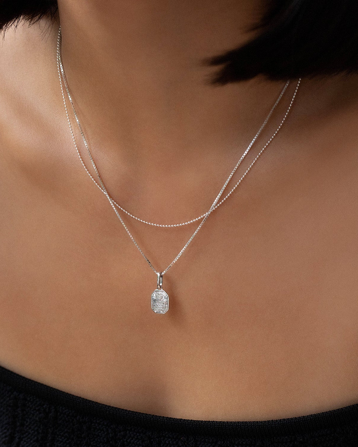 Love Token Necklace Square