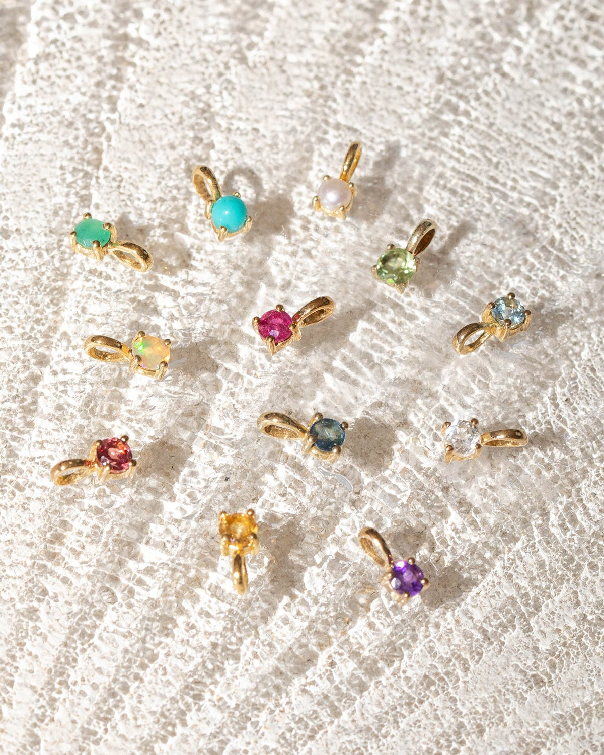 Blue Sapphire Birthstone Charm