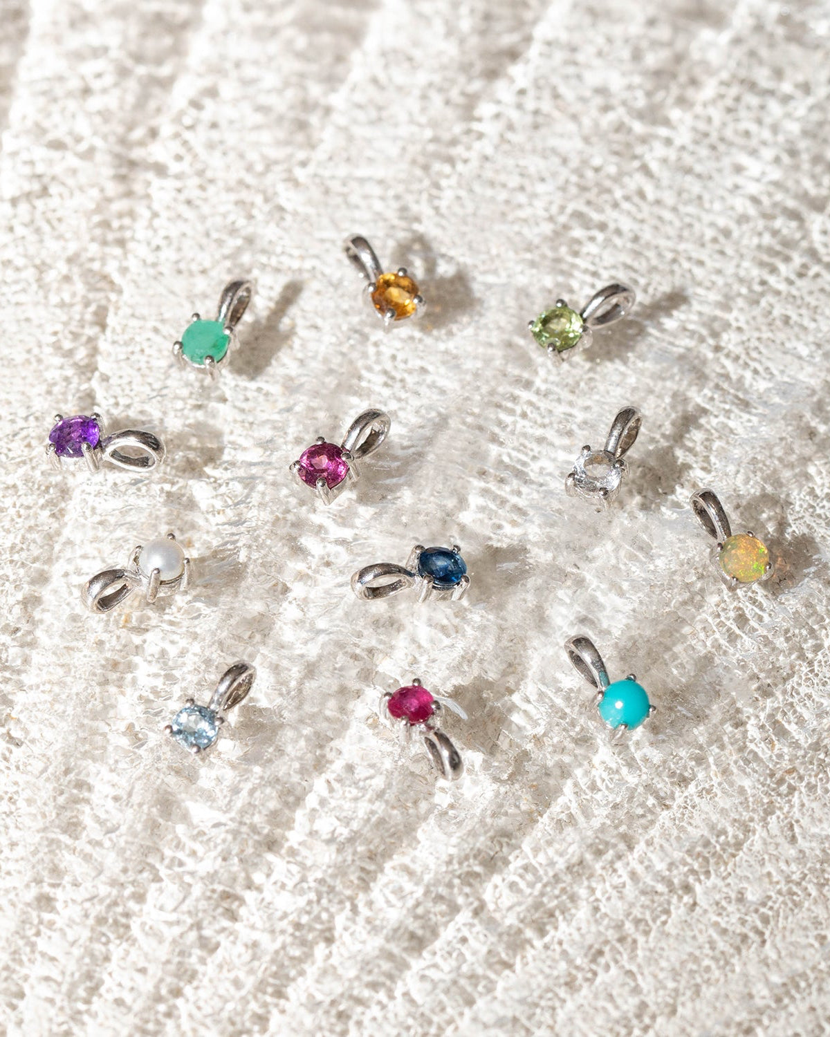 Emerald Birthstone Charm