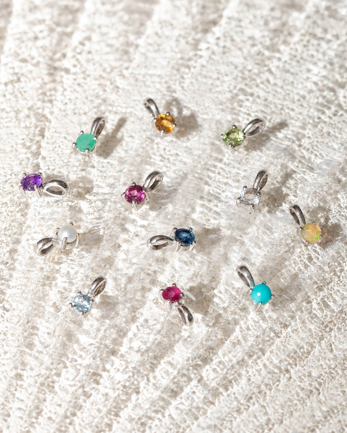 Turquoise Birthstone Charm