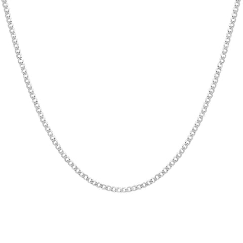 Cubano Chain Necklace | Silver