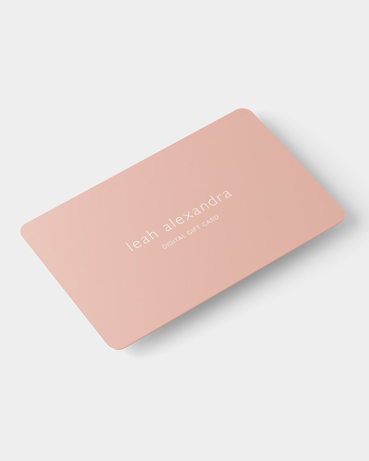 Digital Gift Card