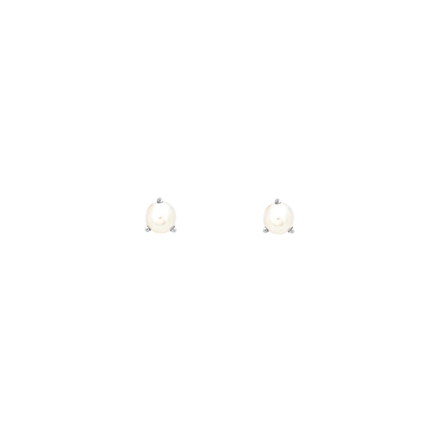 Pearl Birthstone Studs