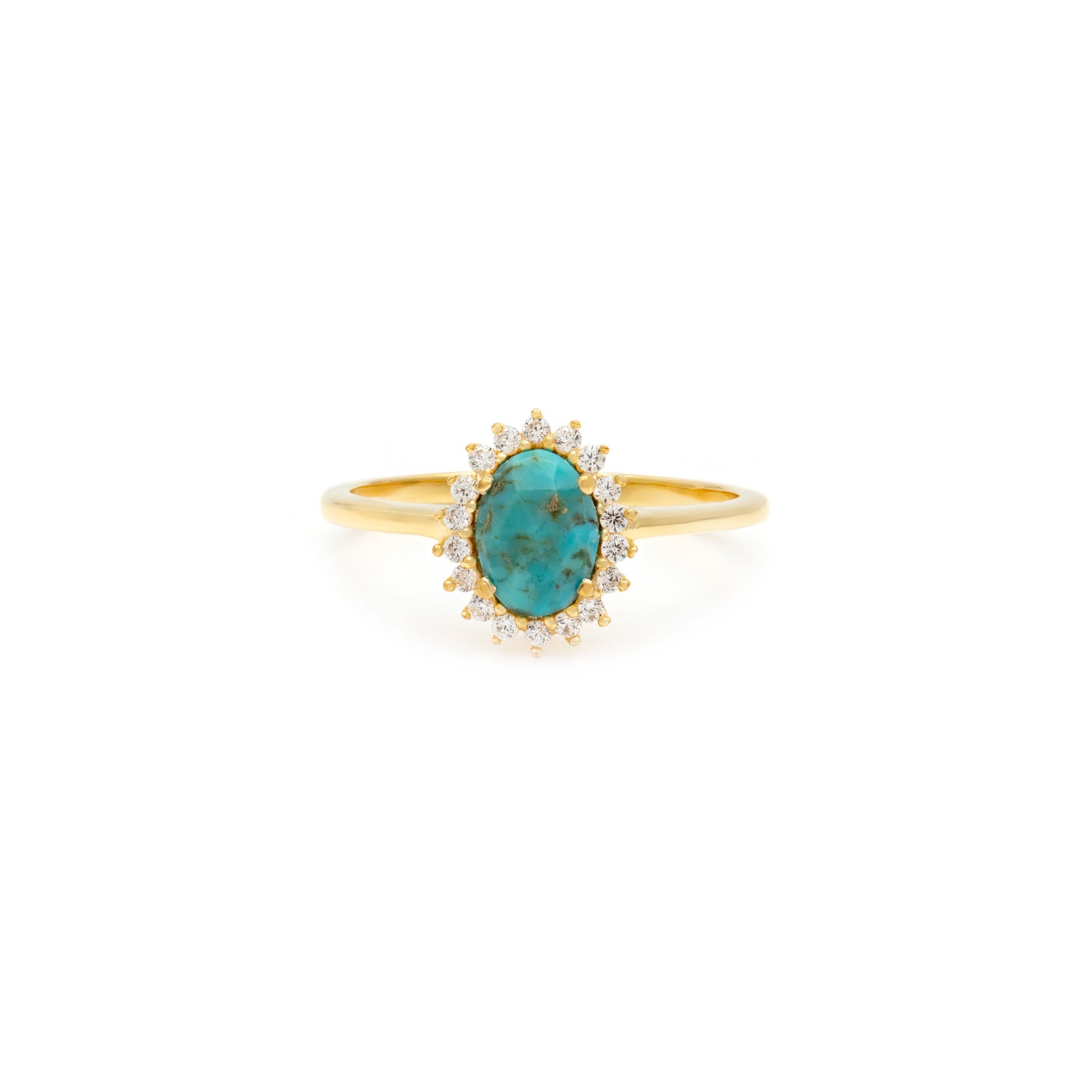 Mini Antiquity Turquoise Ring
