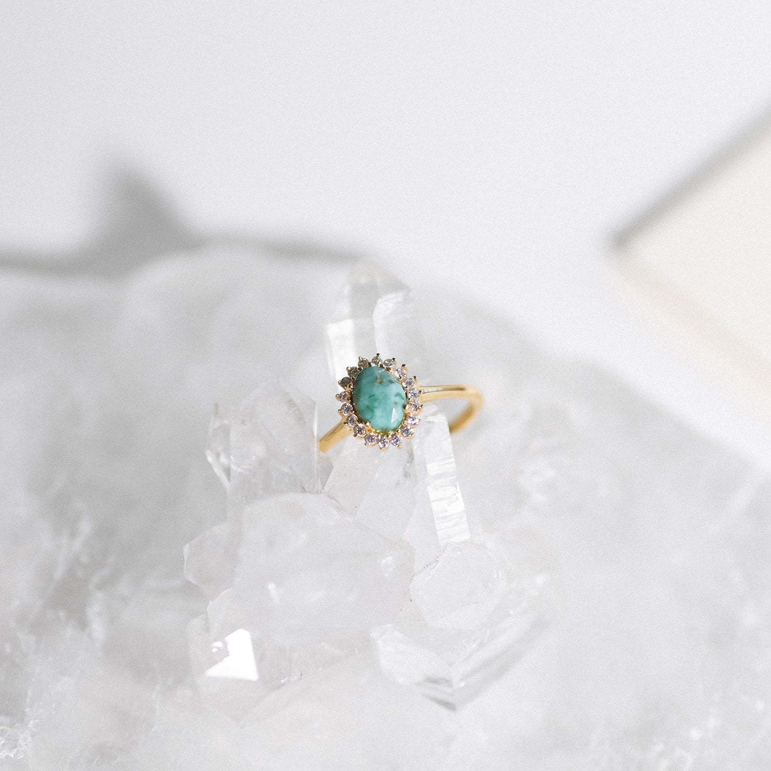 Mini Antiquity Turquoise Ring