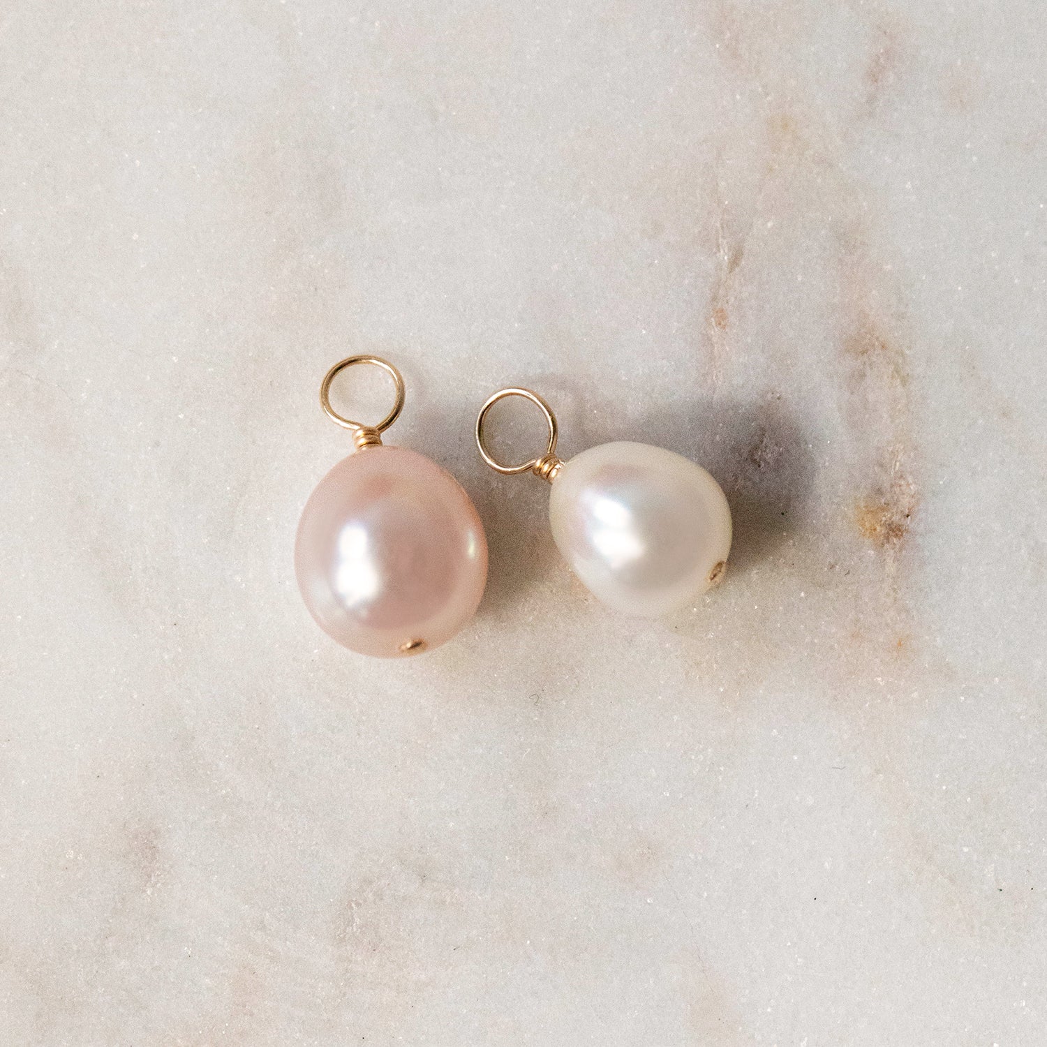 Pearl Hoop Charm