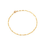 Shimmer Bracelet | Solid 14k Gold
