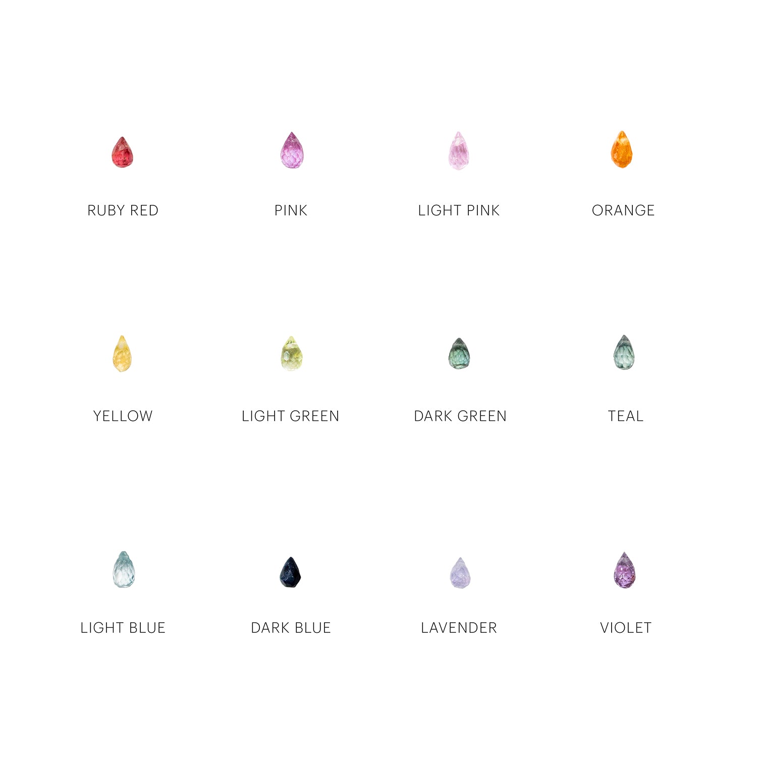 Gemstone Spark Charm