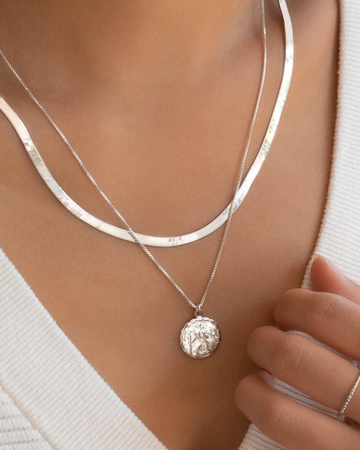 St Christopher Necklace