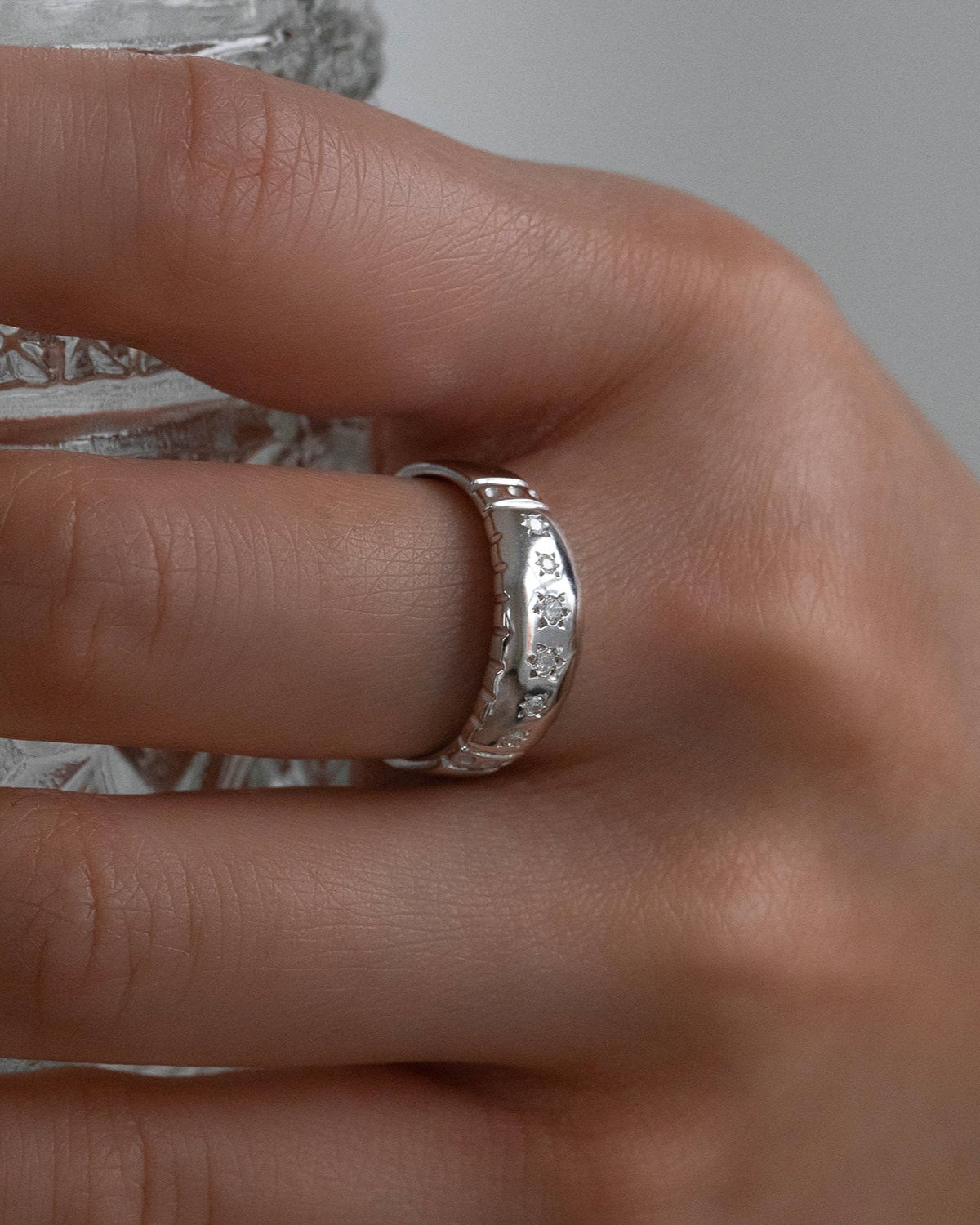 Stellar Band Ring
