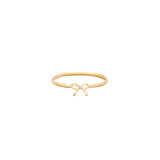 Bow Ring | 10K Solid Gold