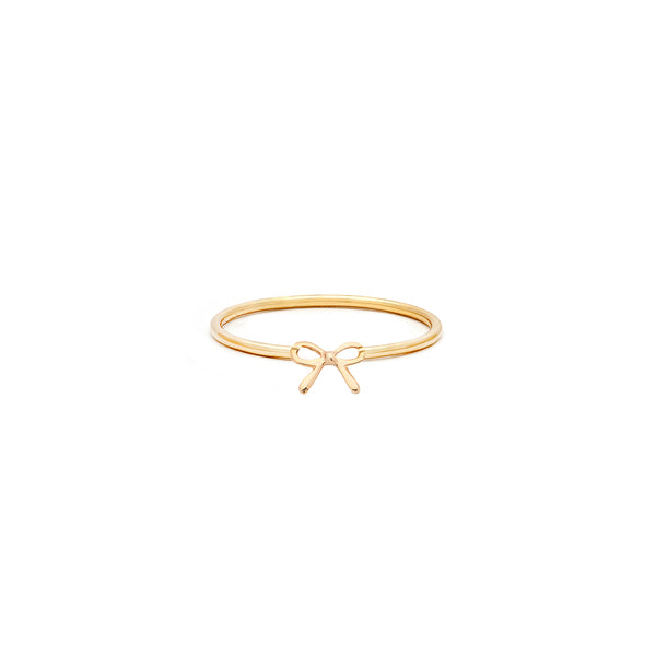 Bow Ring | 10K Solid Gold