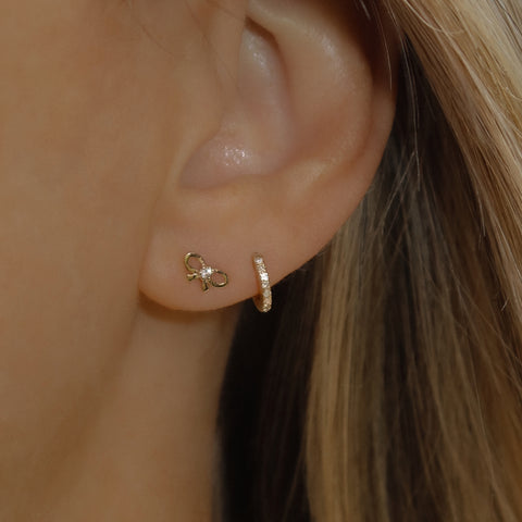 Bow Studs | 10K Gold