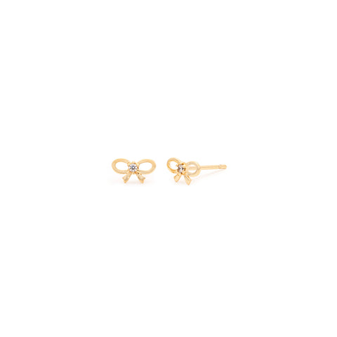 Bow Studs | 10K Gold