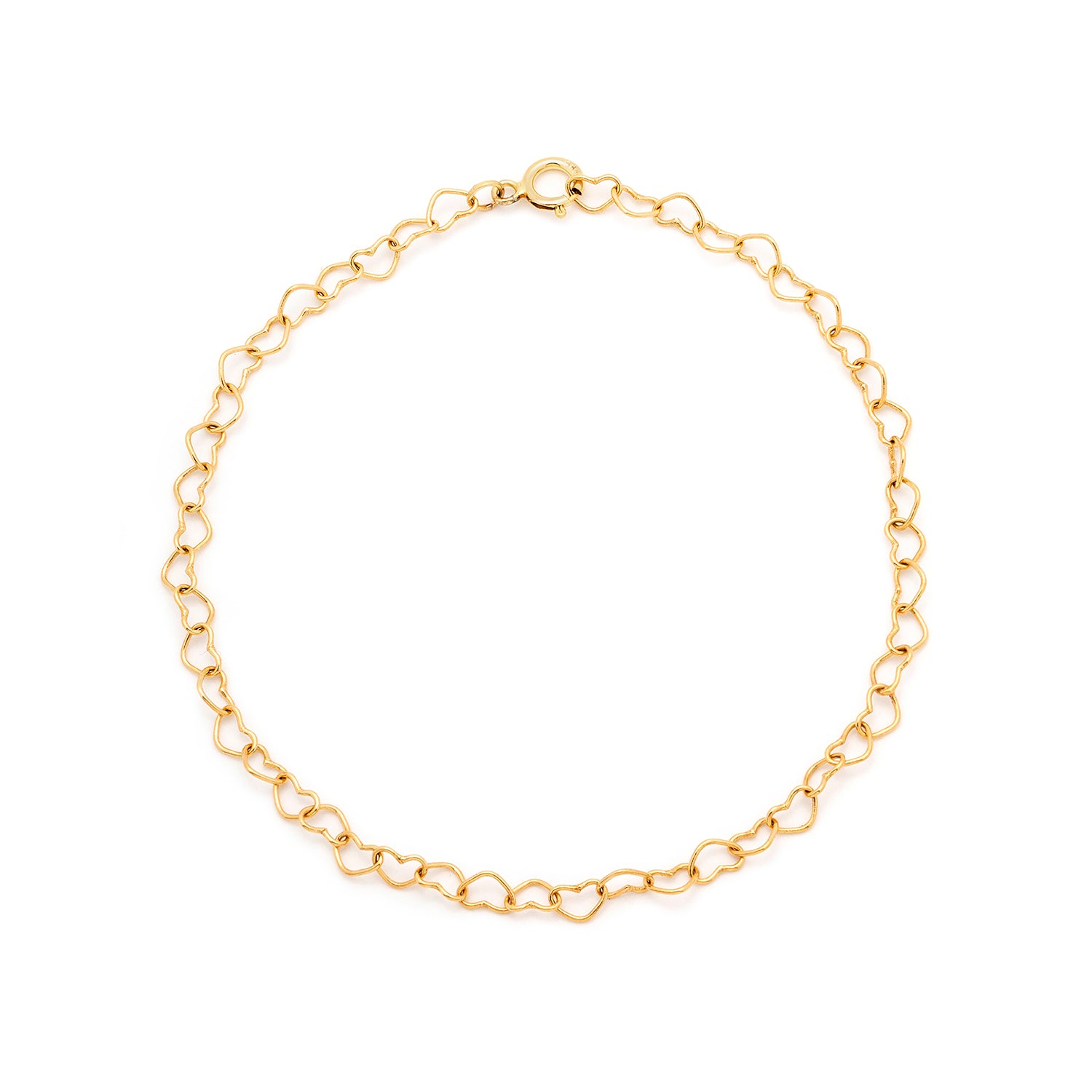 Ann-Louise Jewellers Puff Heart Bracelet in 10K Yellow, White and Rose Gold  | Hillside Shopping Centre