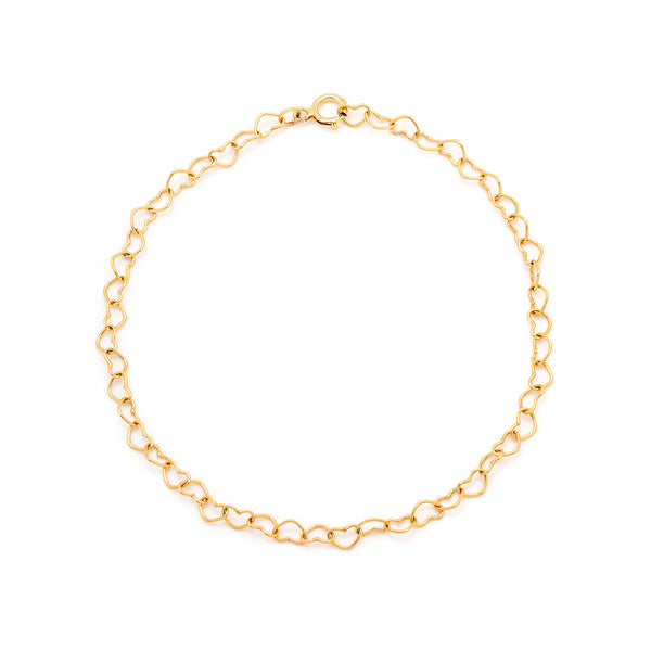 Heart Chain Bracelet | 10k Gold
