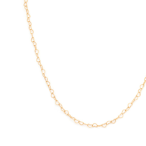 Heart Chain Necklace | 10k Gold