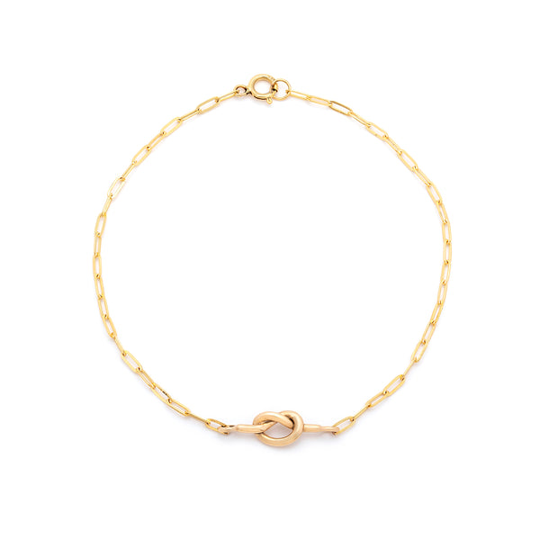 Love Me Knot Bracelet | 10K Gold