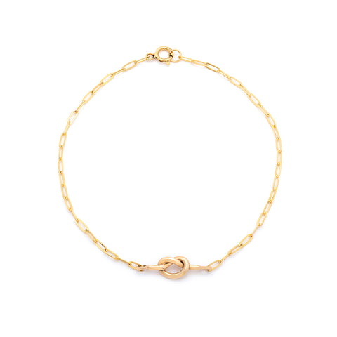 Love Me Knot Bracelet | 10K Gold