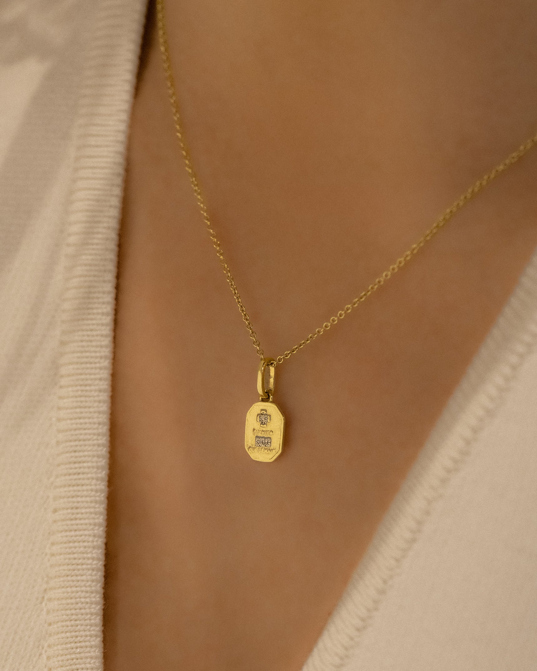 Love Token Necklace Square