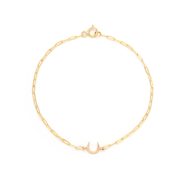 Horseshoe Bracelet | 10K Gold