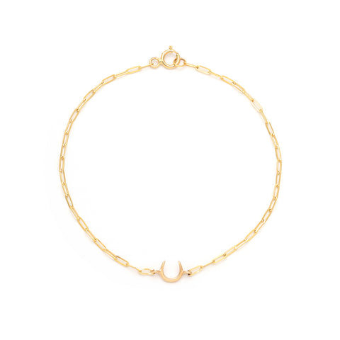 Horseshoe Bracelet | 10K Gold