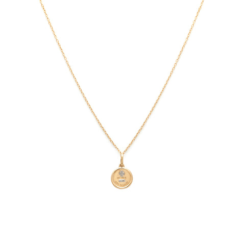 Love Token Necklace Round