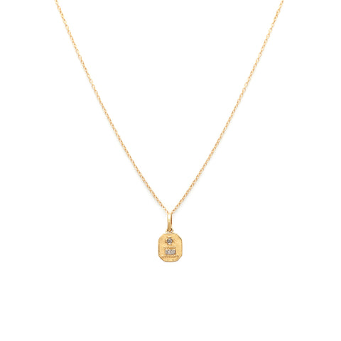 Love Token Necklace Square