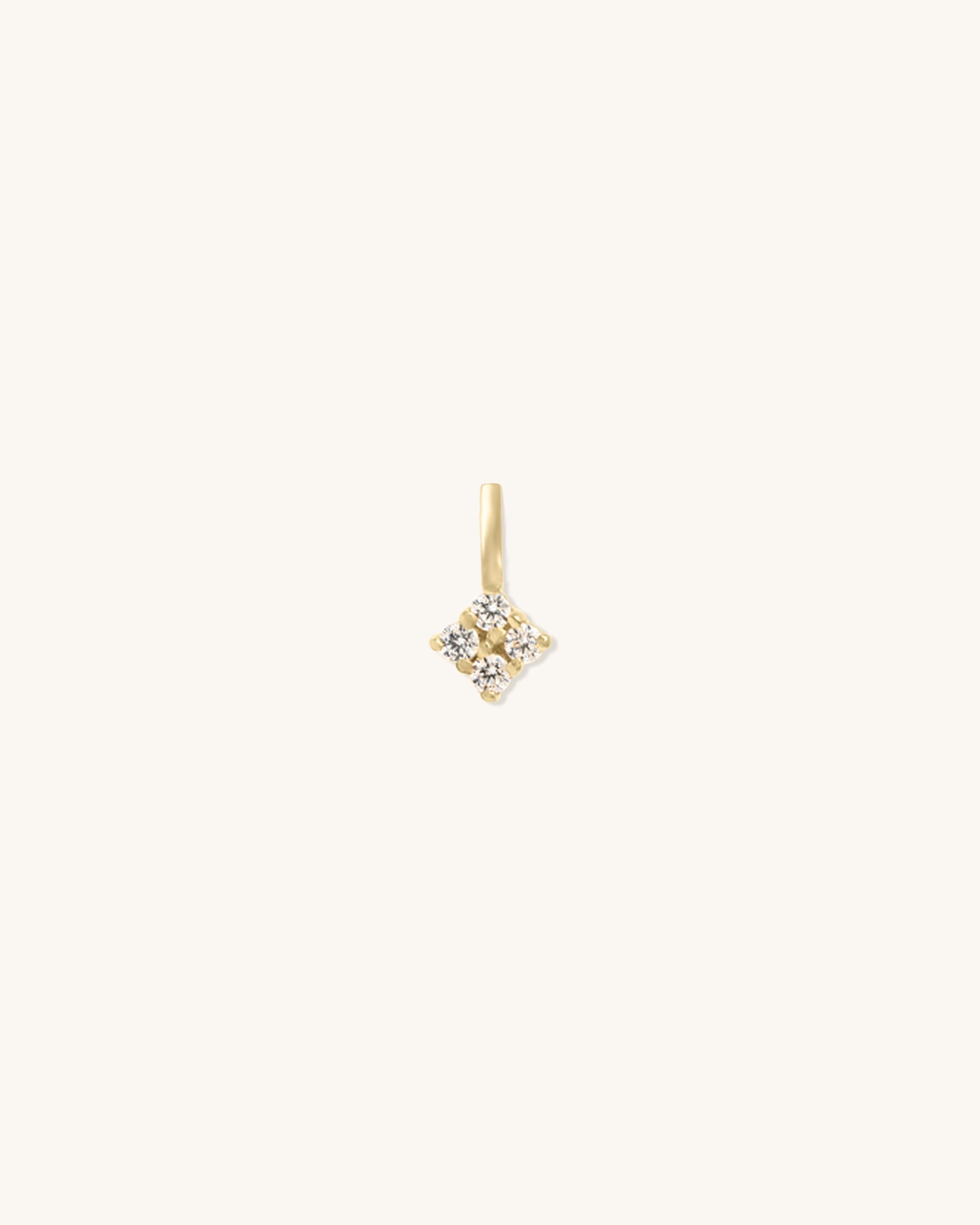 デイリーにキュートで繊細【leah alexandra】QUADITTA NECKLACE Quaditta Pendant