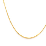 Woven Chain Necklace | Solid 14k Gold