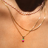 Strawberry Necklace | 14k Gold